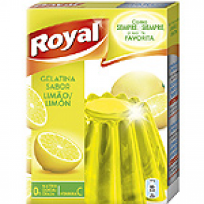 ROYAL gelatina sabor limon 170 grs